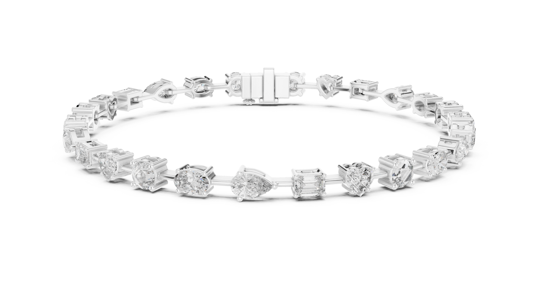 Diamond Line Bracelet - Krishnashray