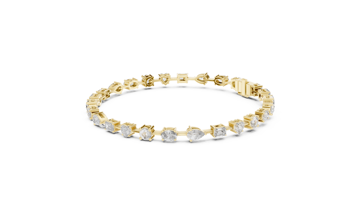 Diamond Line Bracelet - Krishnashray