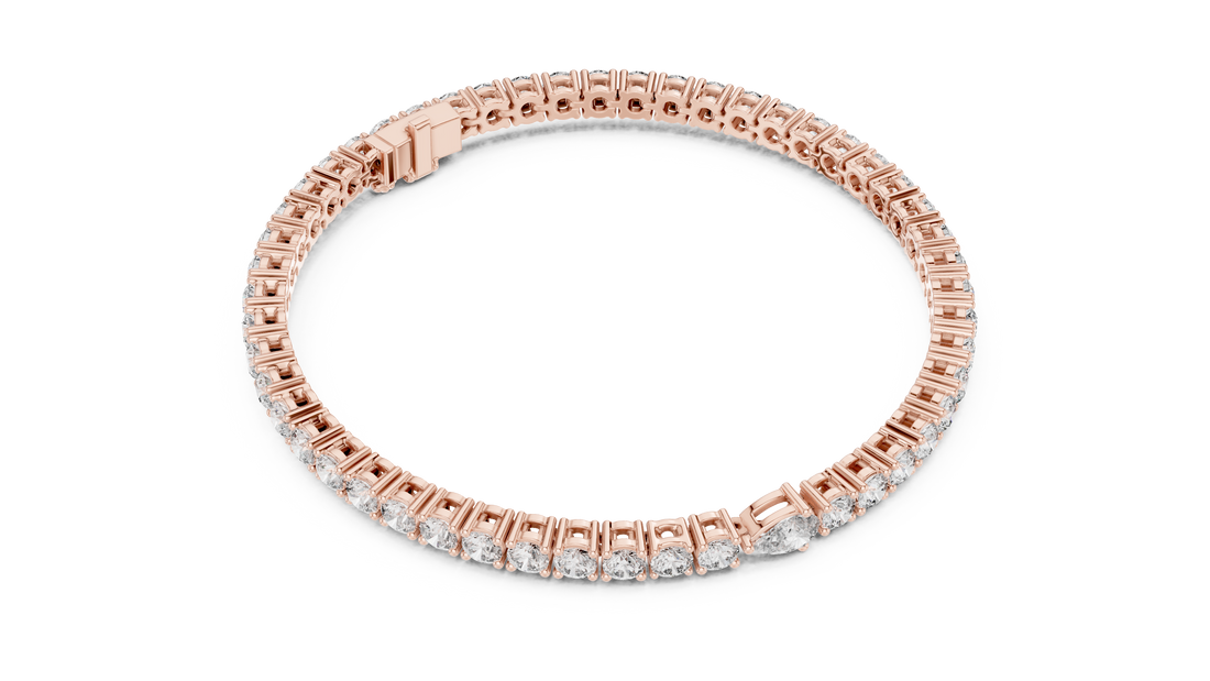 Diamond Studded Bracelet - Krishnashray