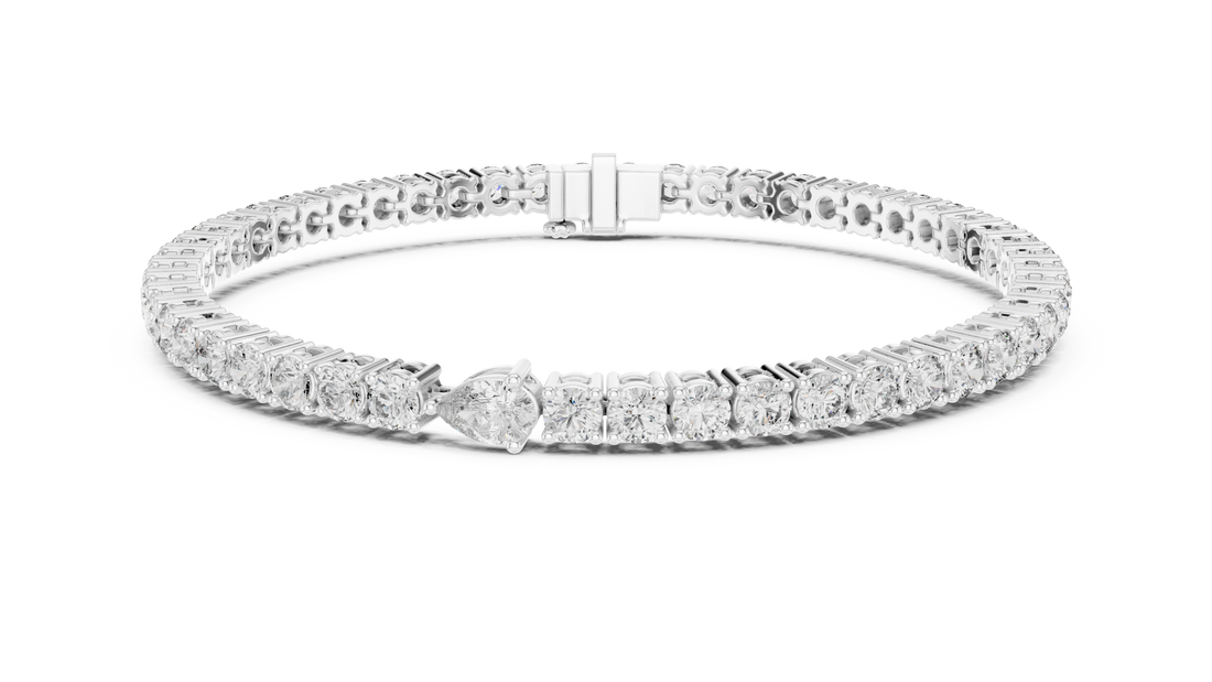 Diamond Studded Bracelet - Krishnashray