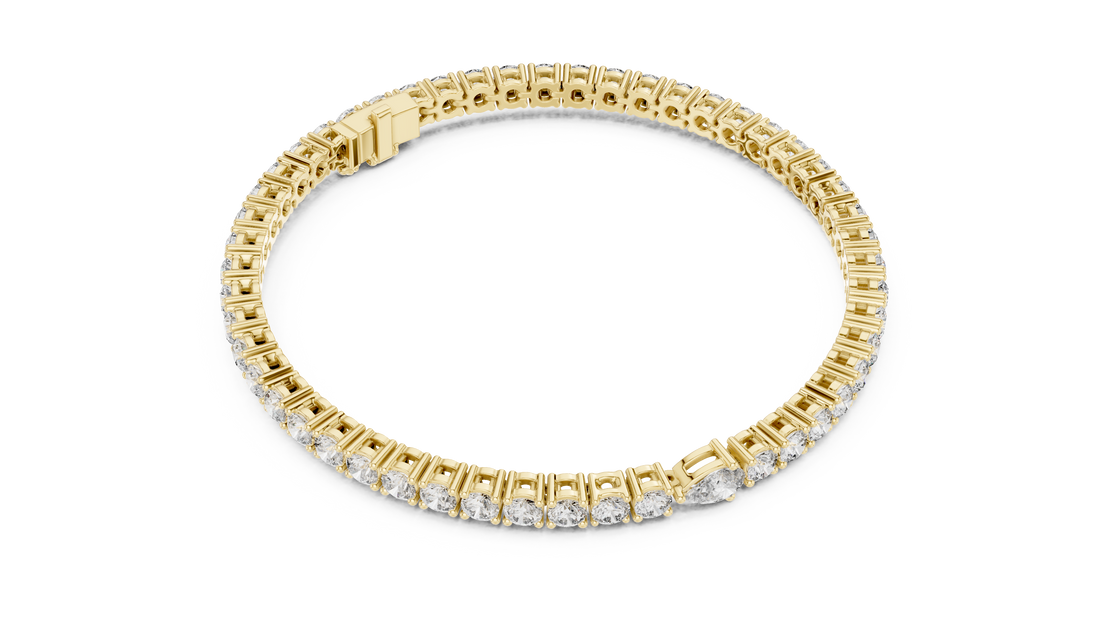 Diamond Studded Bracelet - Krishnashray