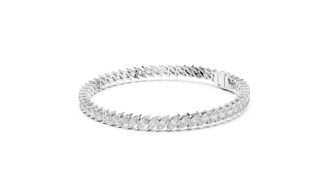 Diamond Line Bracelet - Krishnashray