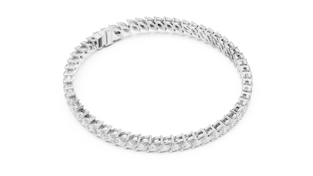 Diamond Line Bracelet - Krishnashray