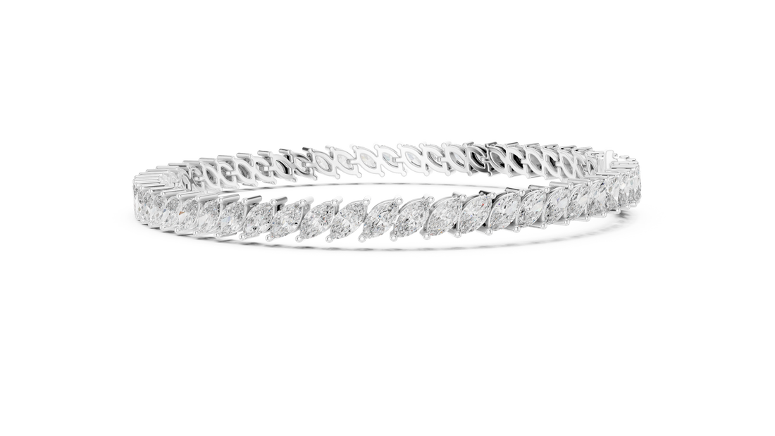 Diamond Line Bracelet - Krishnashray