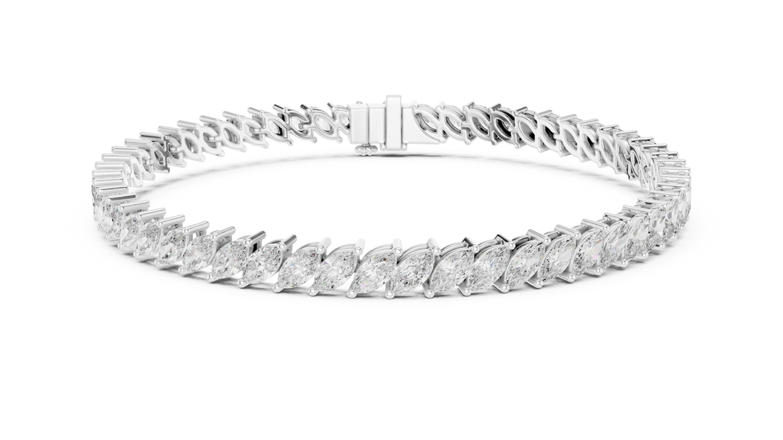 Diamond Line Bracelet - Krishnashray