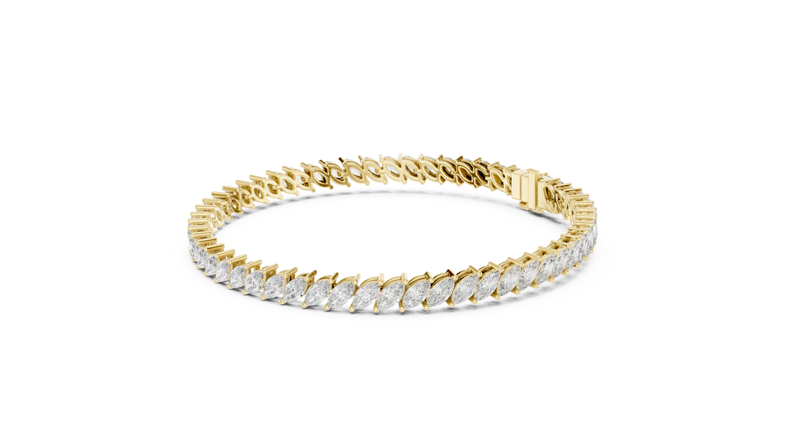 Diamond Line Bracelet - Krishnashray