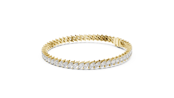 Diamond Line Bracelet - Krishnashray
