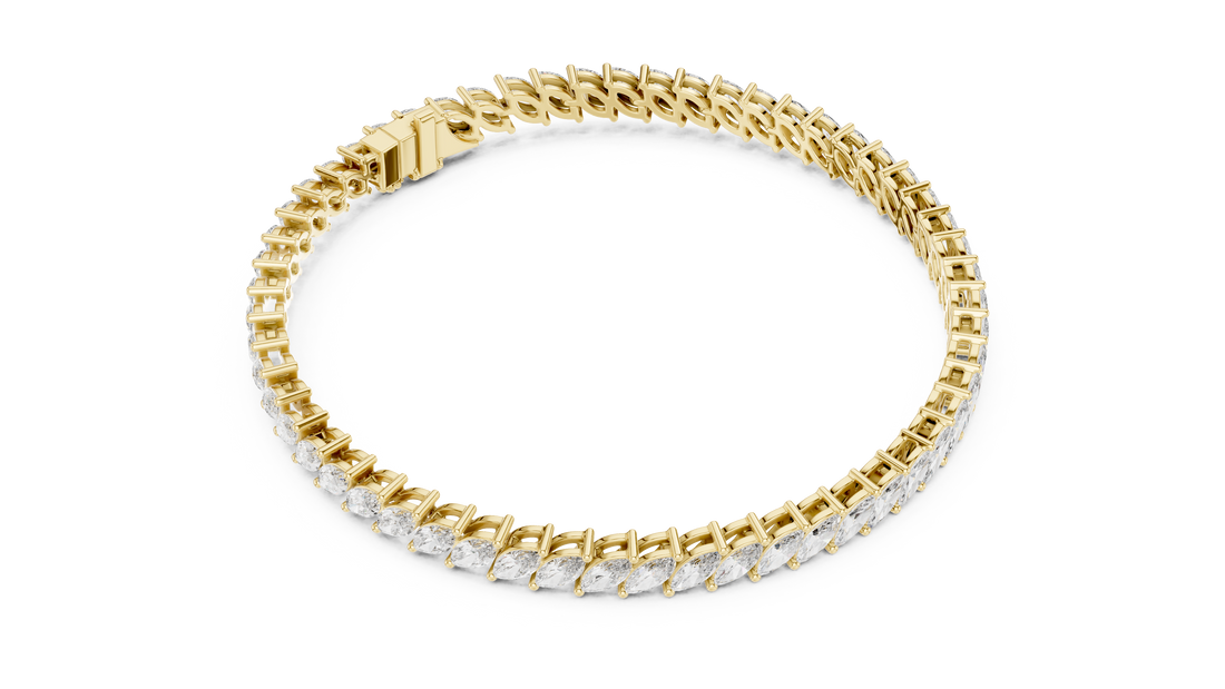 Diamond Line Bracelet - Krishnashray