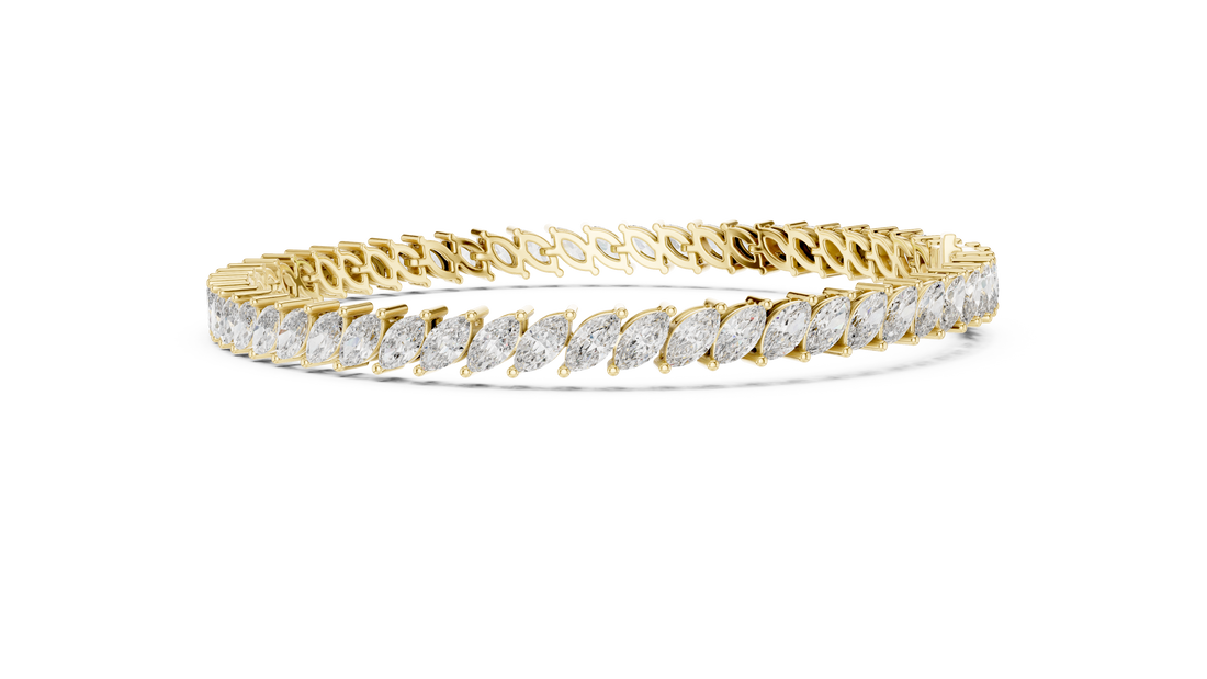 Diamond Line Bracelet - Krishnashray