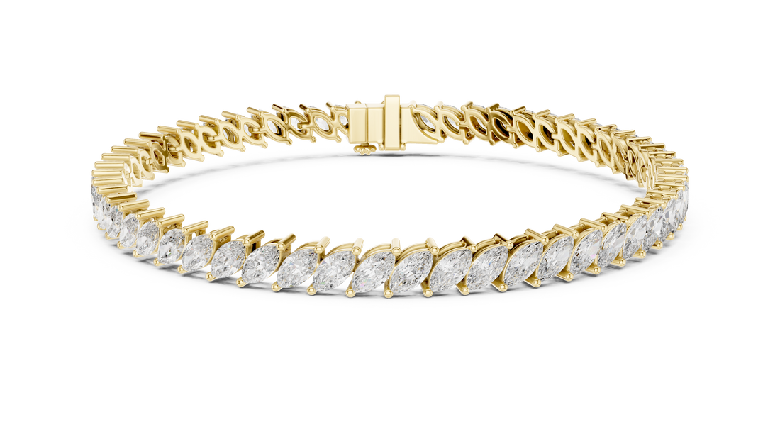 Diamond Line Bracelet - Krishnashray