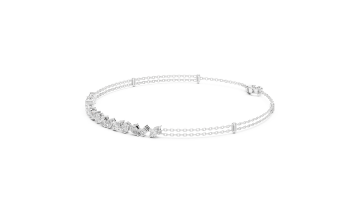 Sparkling Diamond Bangle - Krishnashray