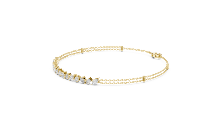 Sparkling Diamond Bangle - Krishnashray