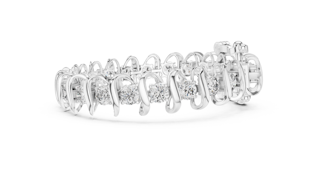 Diamond Studded Cuff - Krishnashray