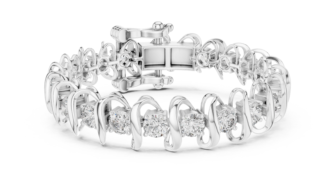 Diamond Studded Cuff - Krishnashray