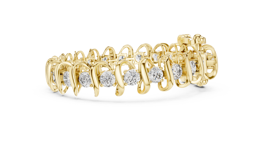 Diamond Studded Cuff - Krishnashray