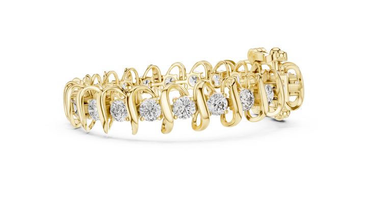 Diamond Studded Cuff - Krishnashray