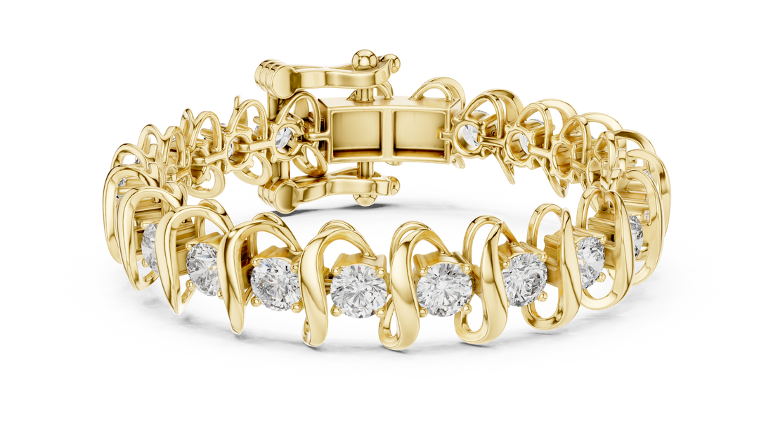 Diamond Studded Cuff - Krishnashray