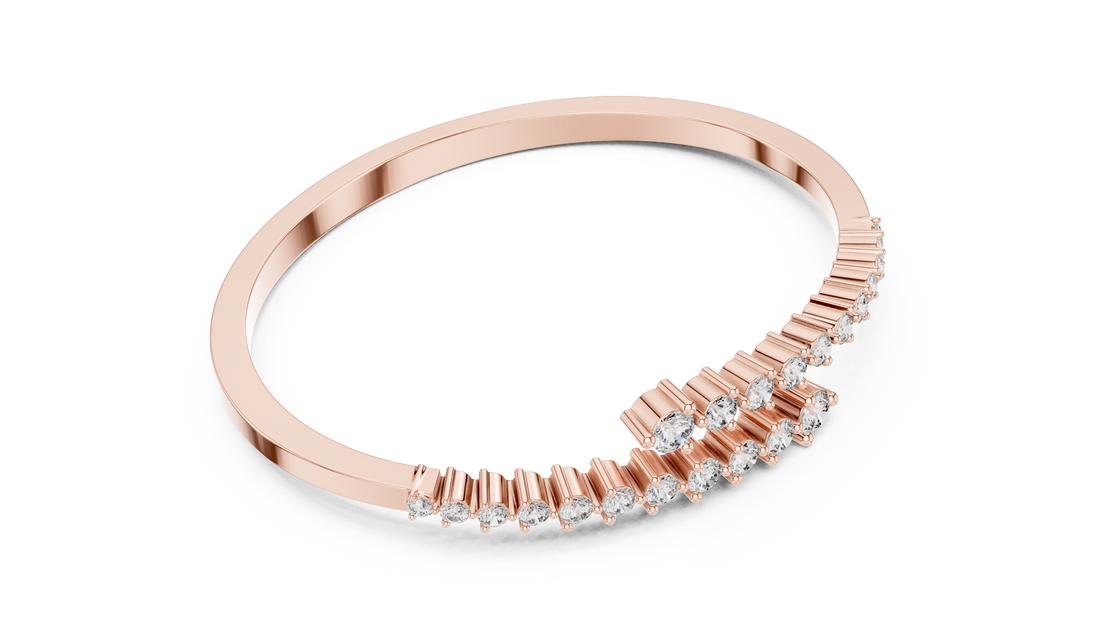 Diamond Dazzle Bangle - Krishnashray
