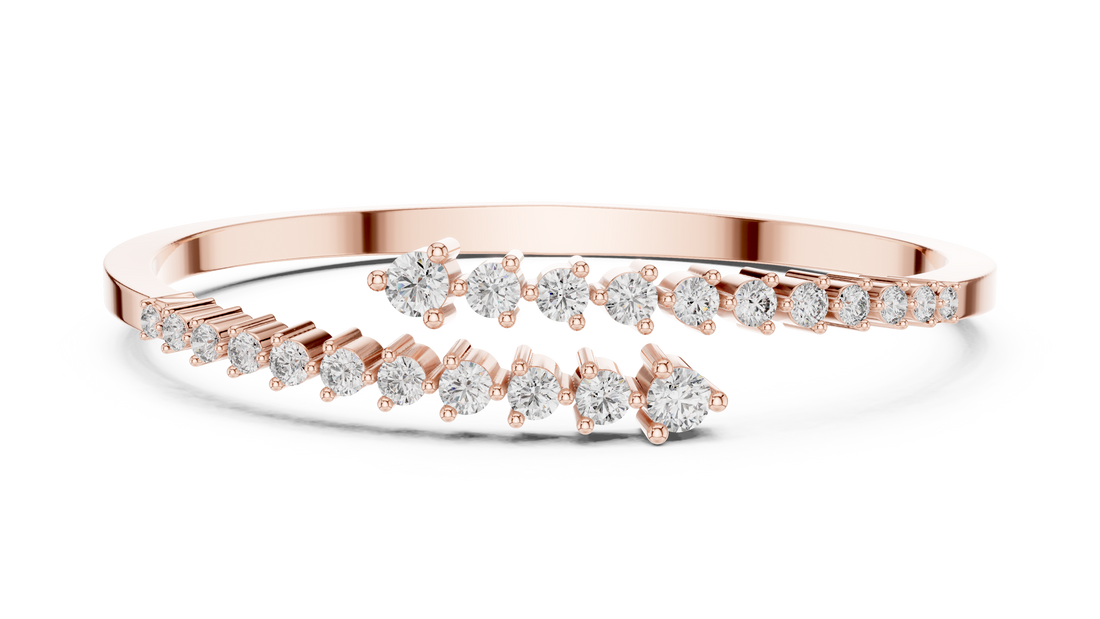 Diamond Dazzle Bangle - Krishnashray
