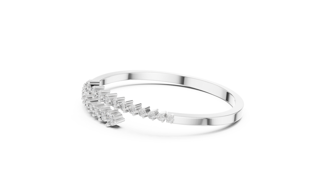 Diamond Dazzle Bangle - Krishnashray