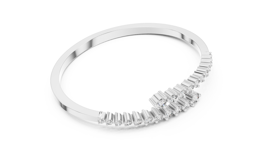 Diamond Dazzle Bangle - Krishnashray