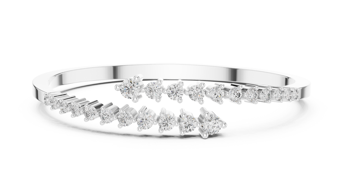 Diamond Dazzle Bangle - Krishnashray