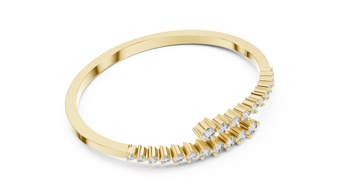 Diamond Dazzle Bangle - Krishnashray