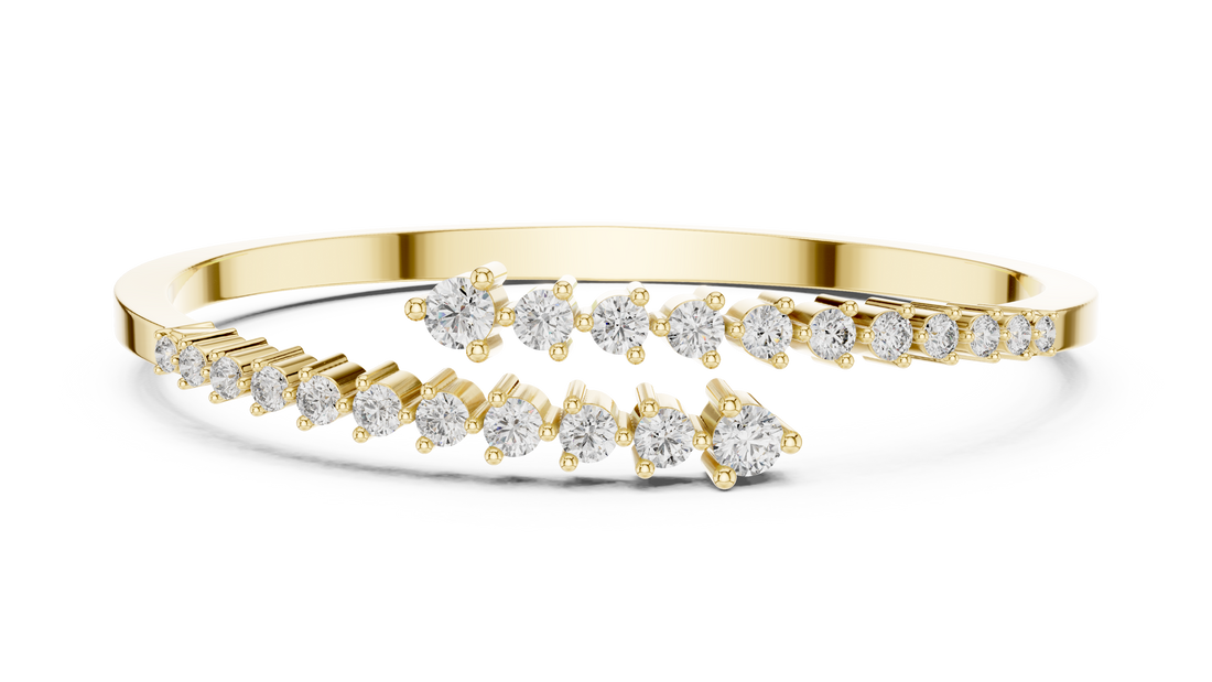 Diamond Dazzle Bangle - Krishnashray