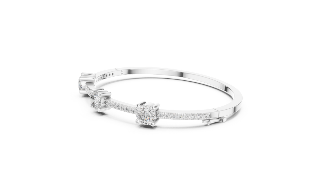 Diamond Trilogy Bracelet - Krishnashray