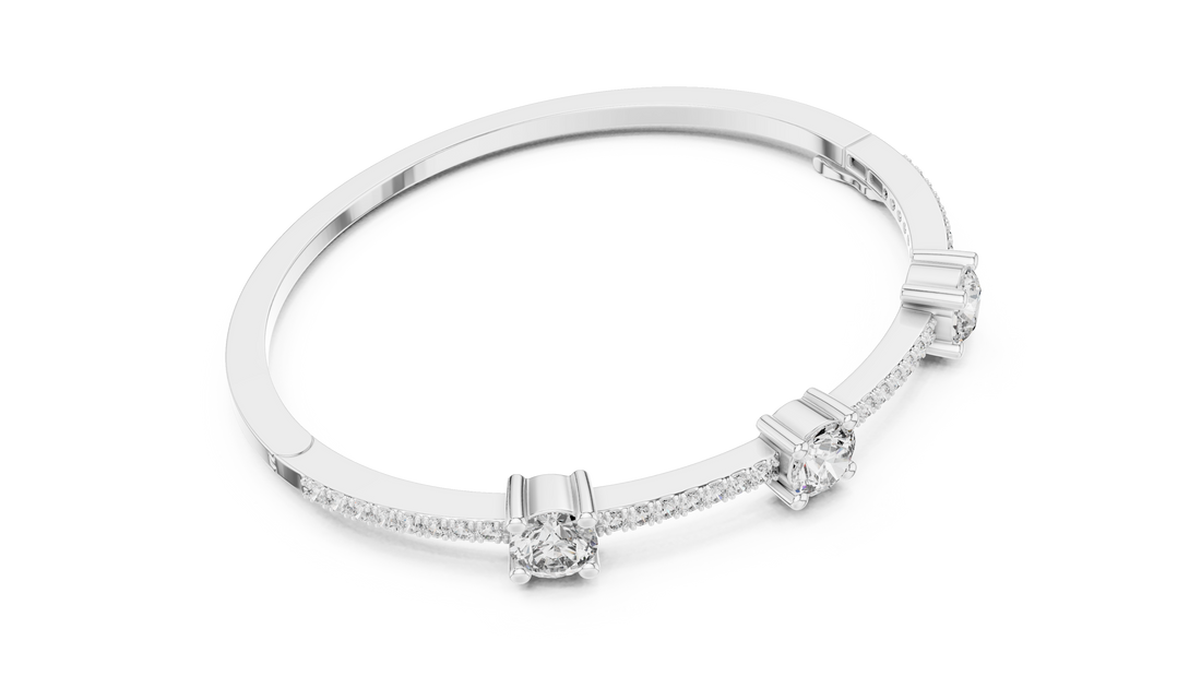 Diamond Trilogy Bracelet - Krishnashray