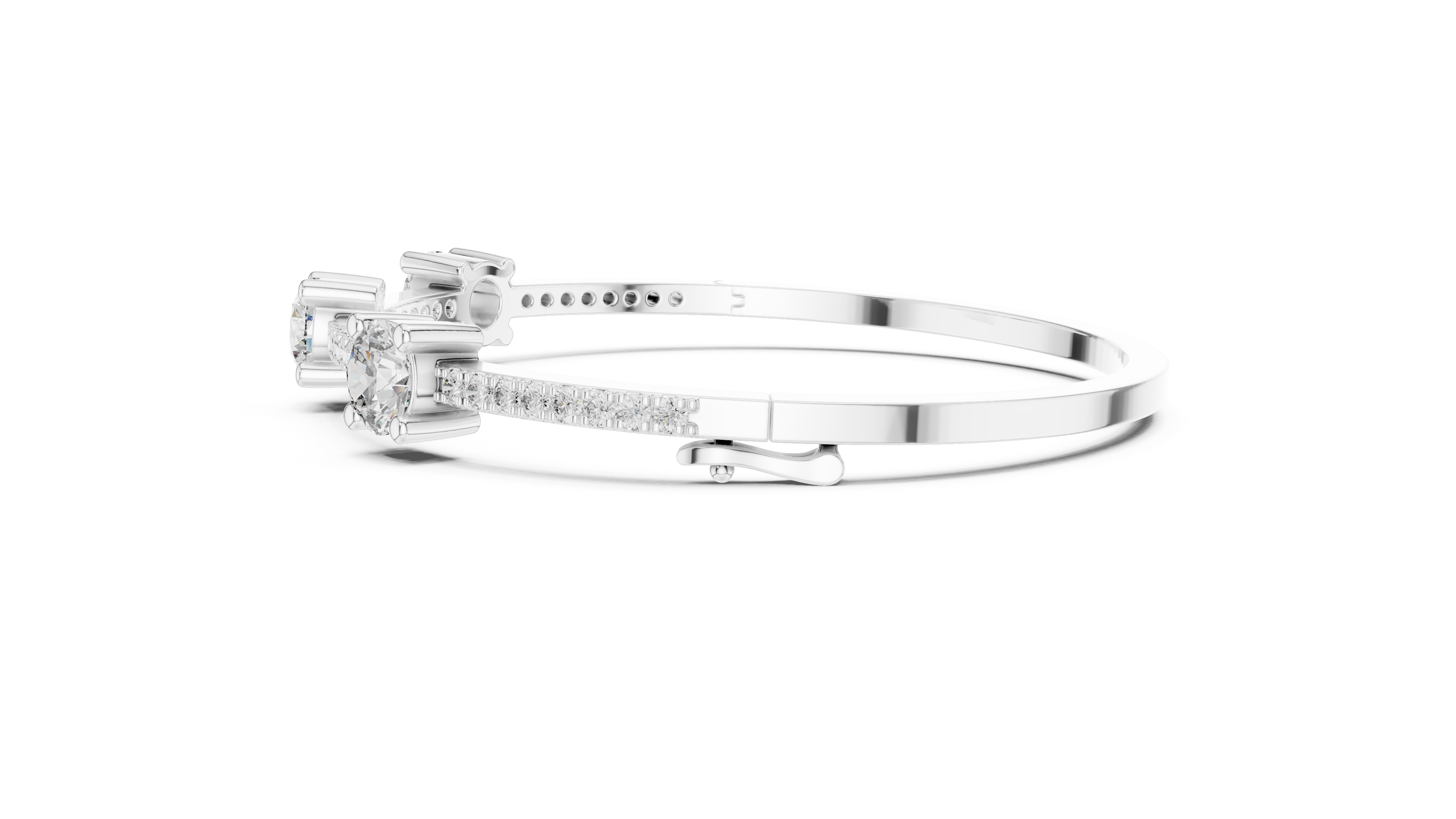 Diamond Trilogy Bracelet - Krishnashray