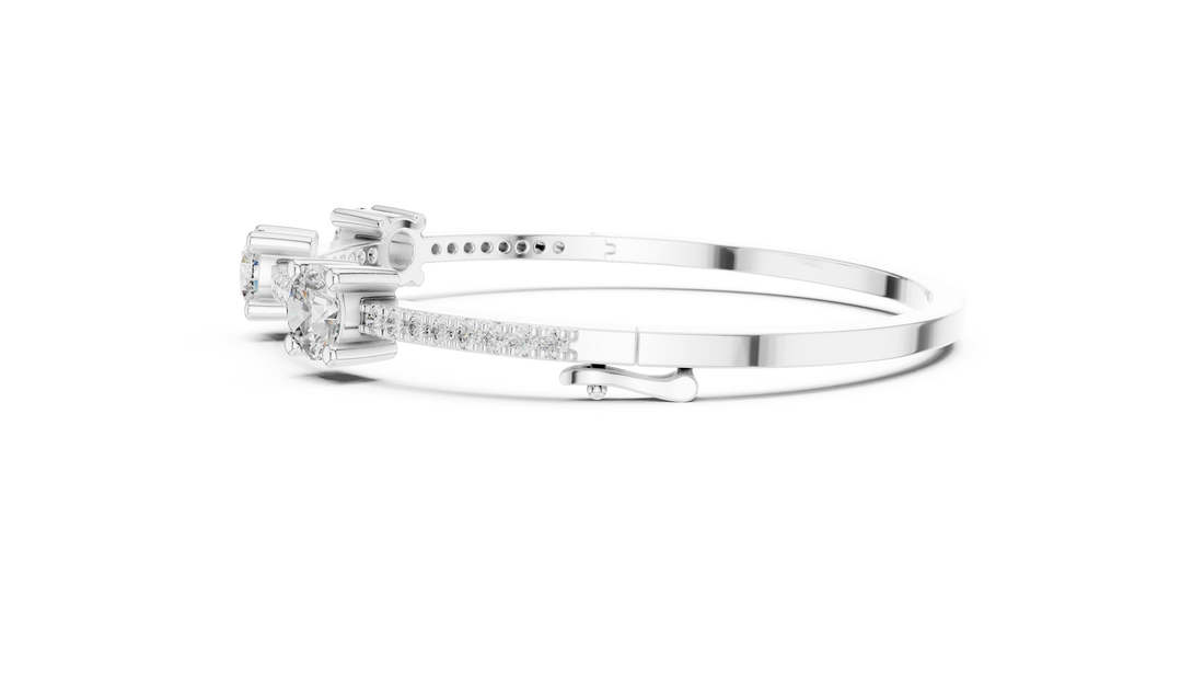 Diamond Trilogy Bracelet - Krishnashray