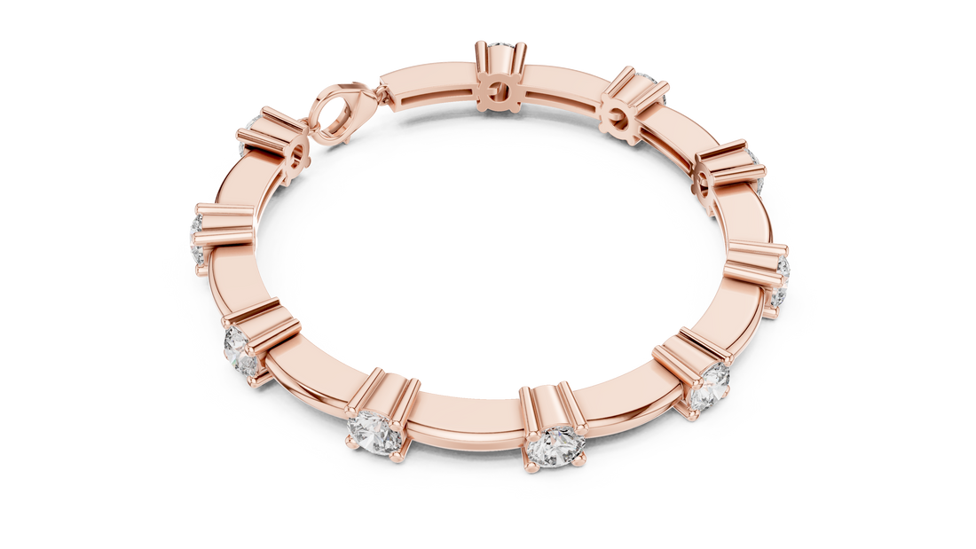 Diamond Tennis Bracelet - Krishnashray