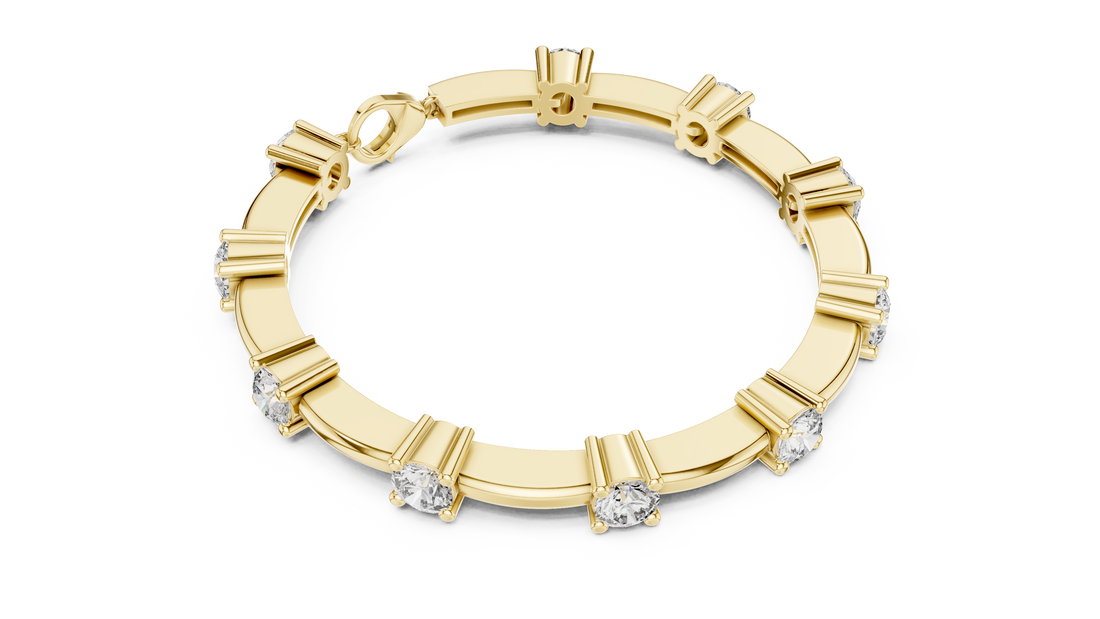 Diamond Tennis Bracelet - Krishnashray