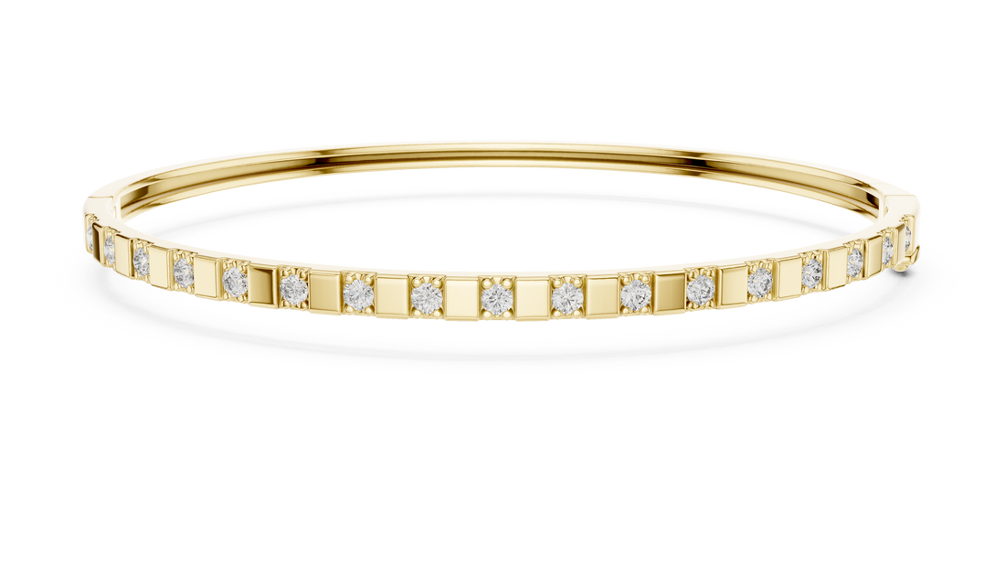 Channel Set Diamond Bracelet