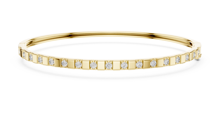 Channel Set Diamond Bracelet