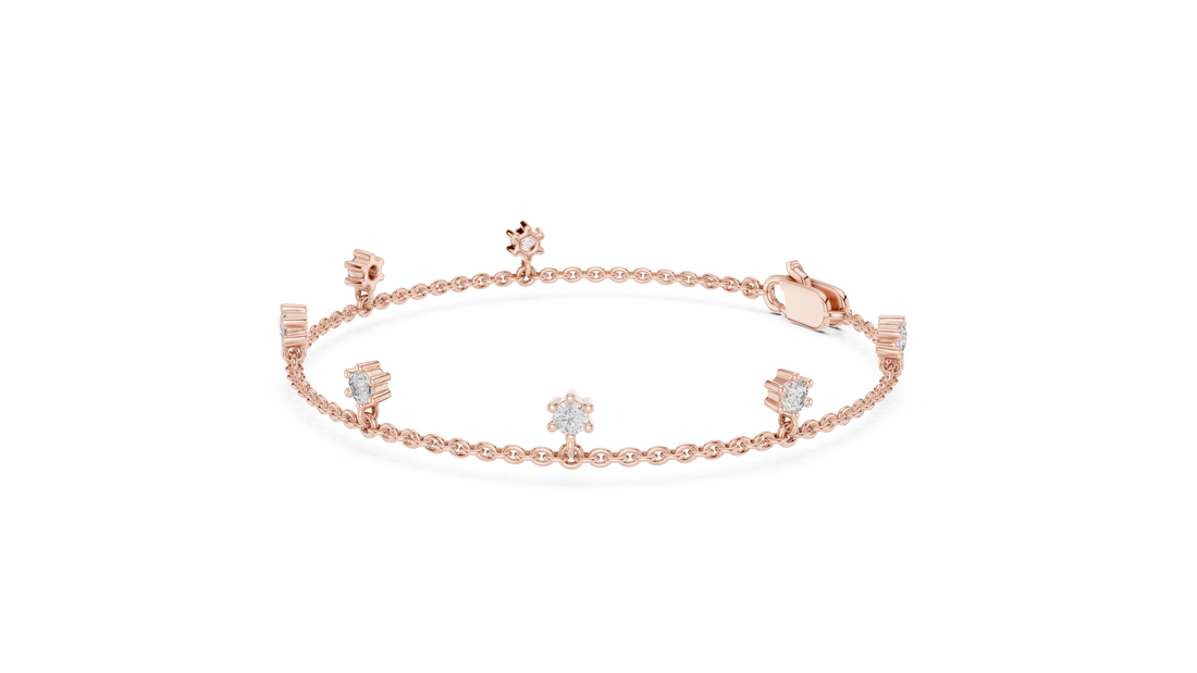 Minimal chain bracelet, hint of TA design feel