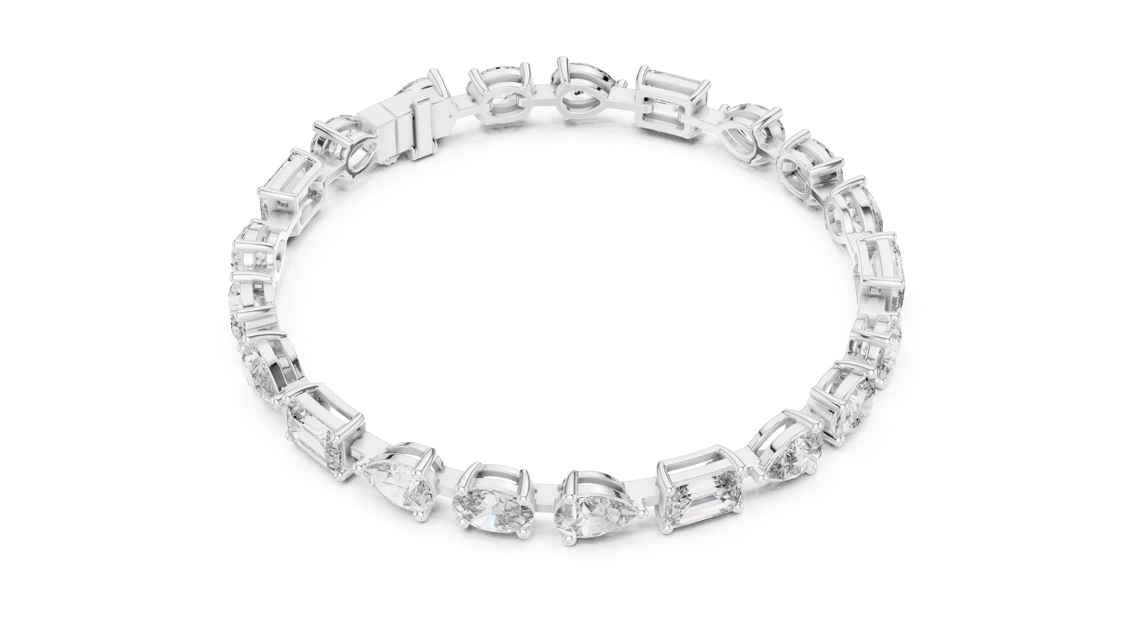 Luxe Diamond Cuff Bracelet