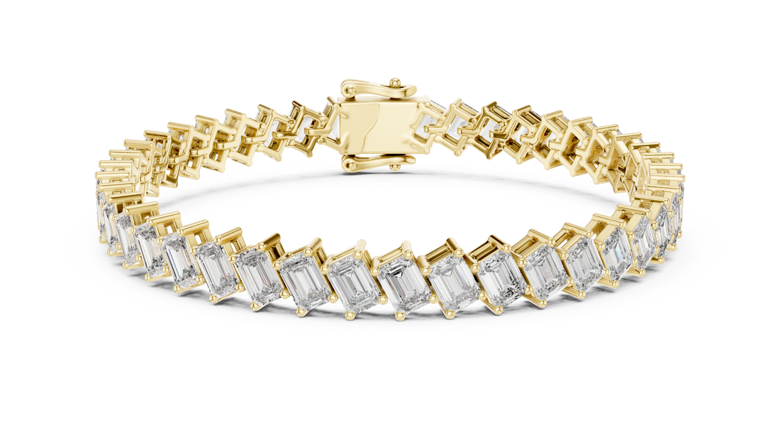 Emerald Cut Tennis Bracelet