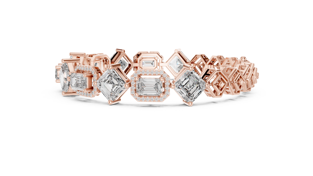 Diamond Halo Bracelet