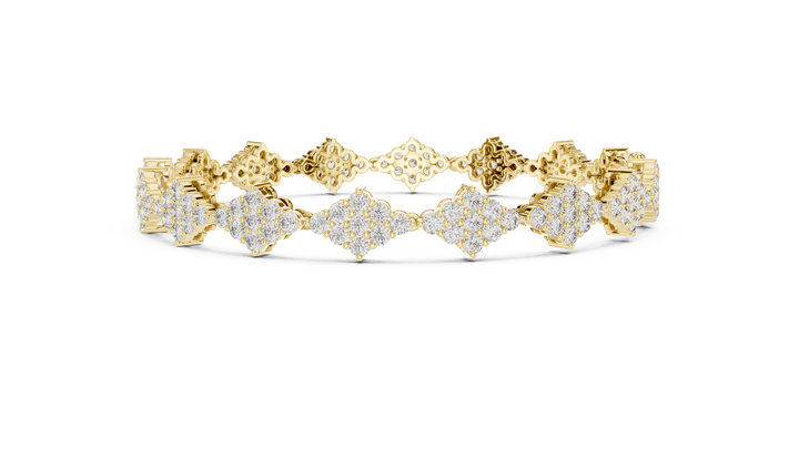 Radiant Royale Diamond Bracelet - Krishnashray