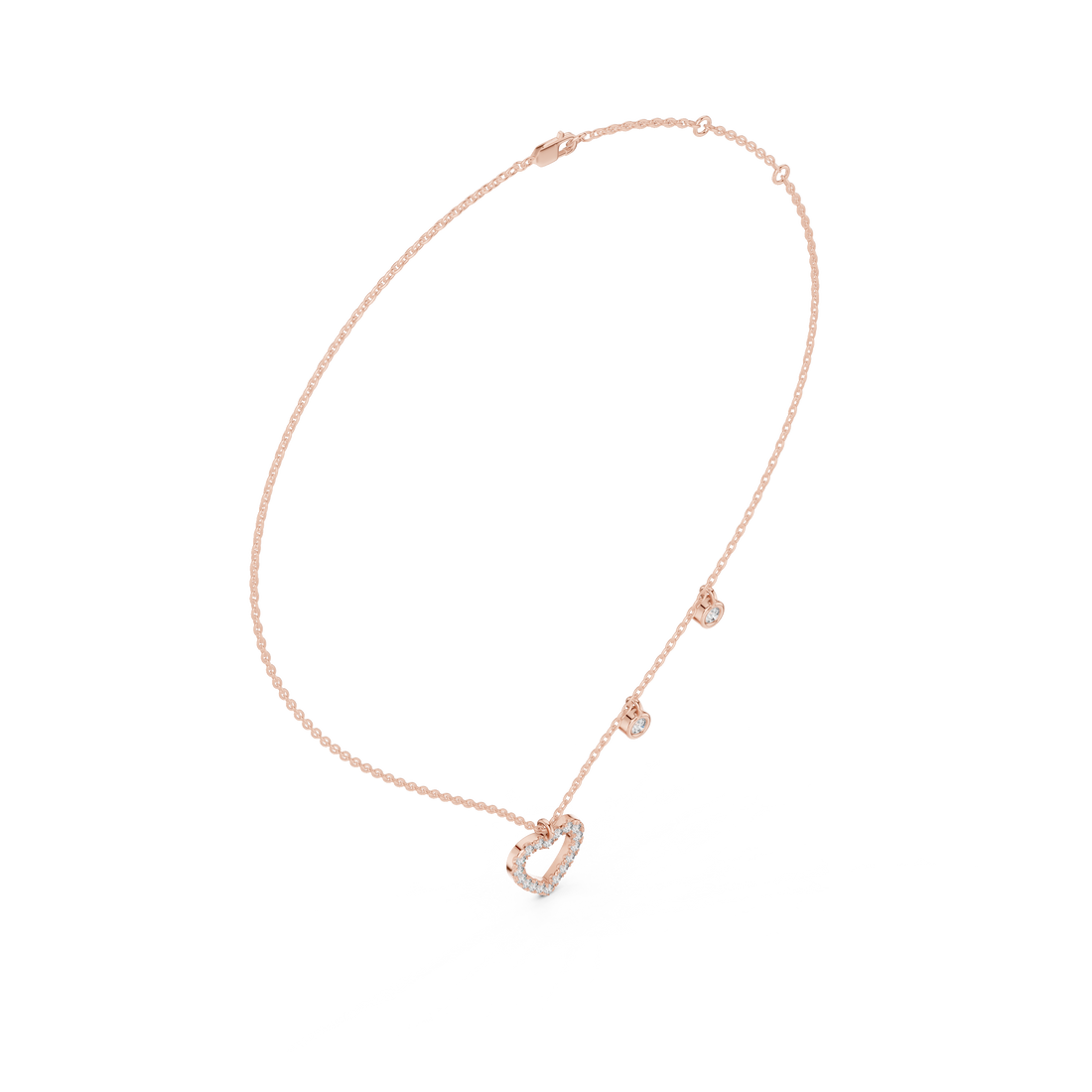 Diamond Heart Necklace