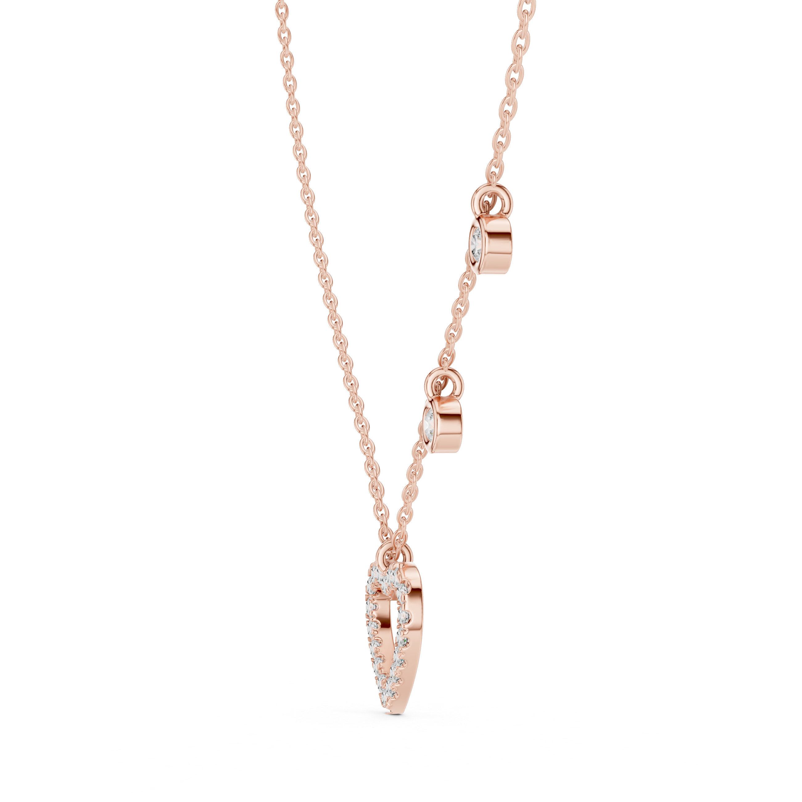 Diamond Heart Necklace