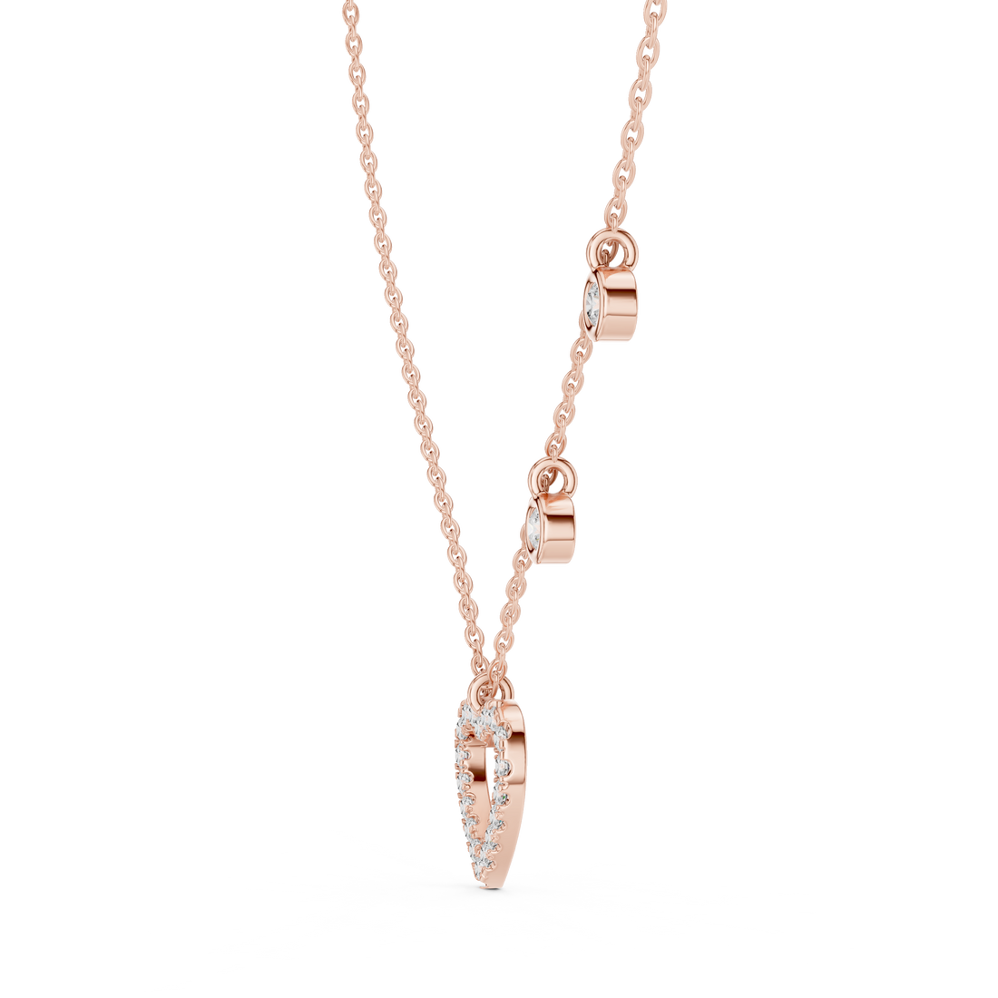 Diamond Heart Necklace