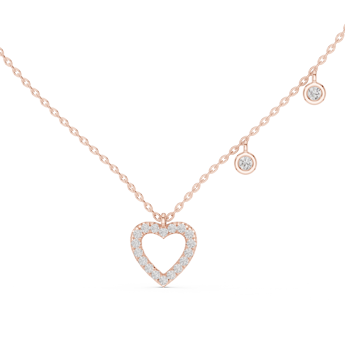 Heart-shaped pendant, fine BL luxury feel