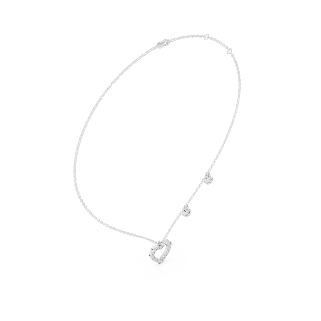 Diamond Heart Necklace