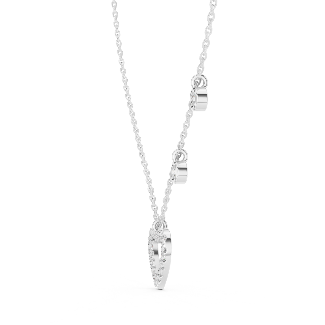 Diamond Heart Necklace