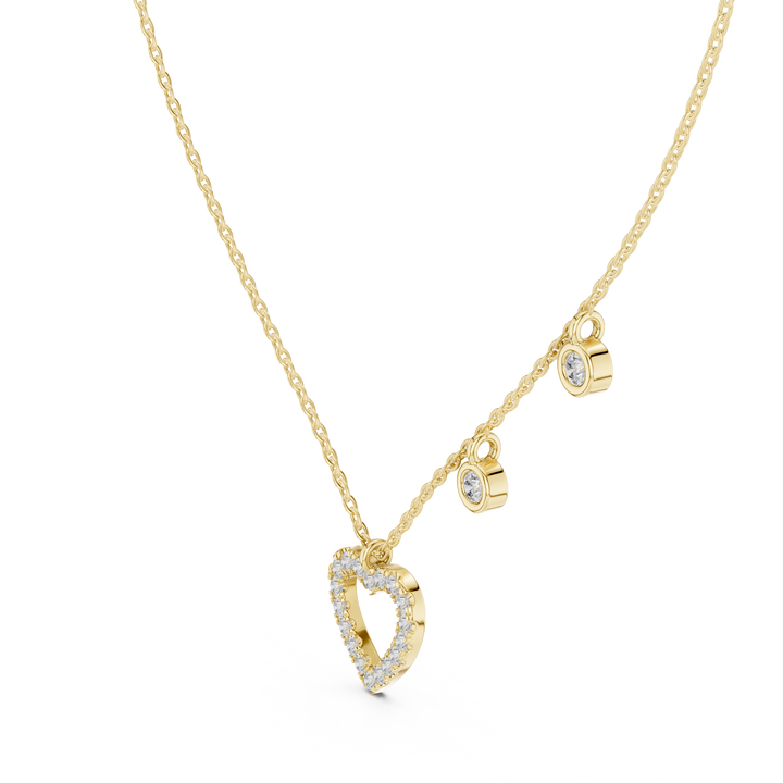 Diamond Heart Necklace