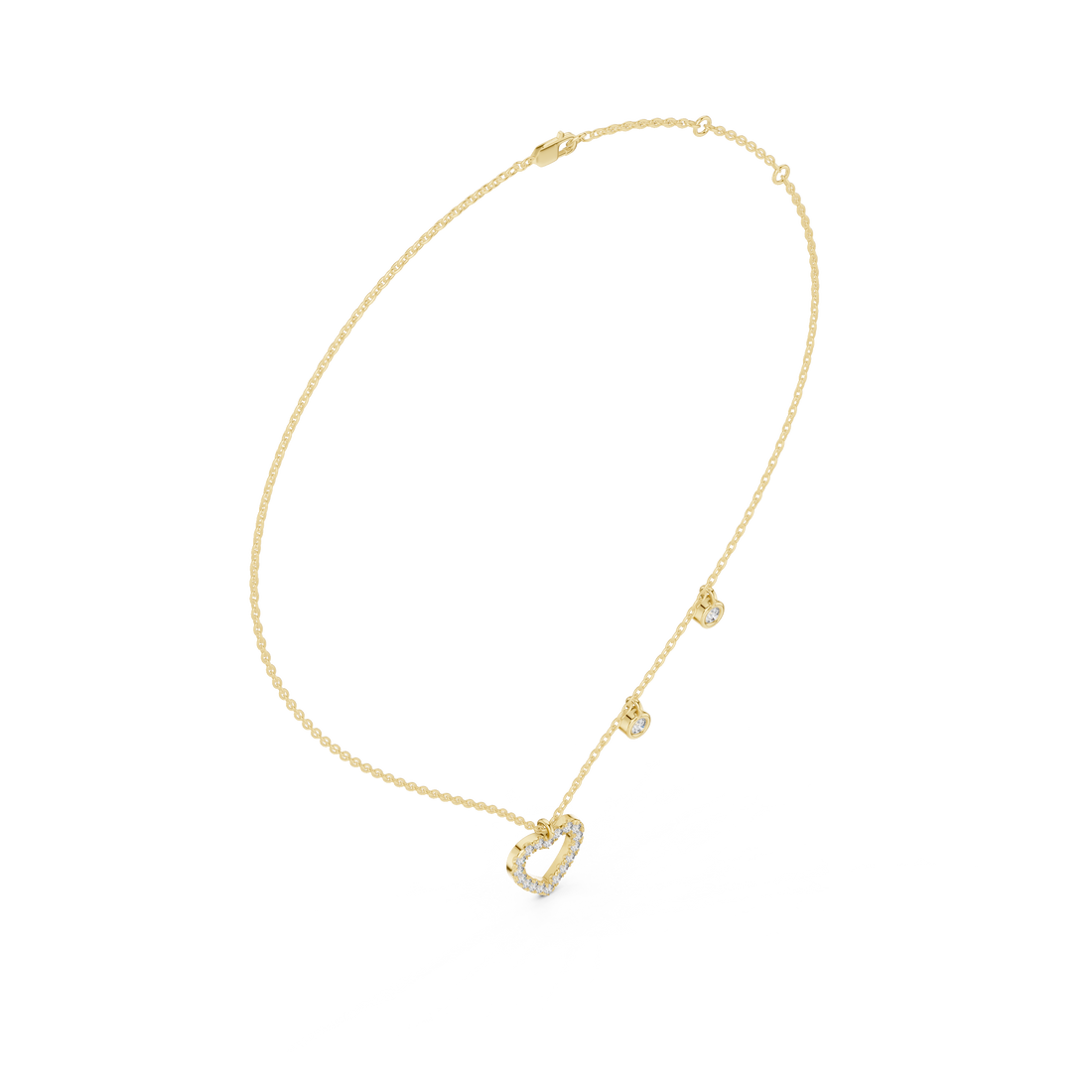 Diamond Heart Necklace