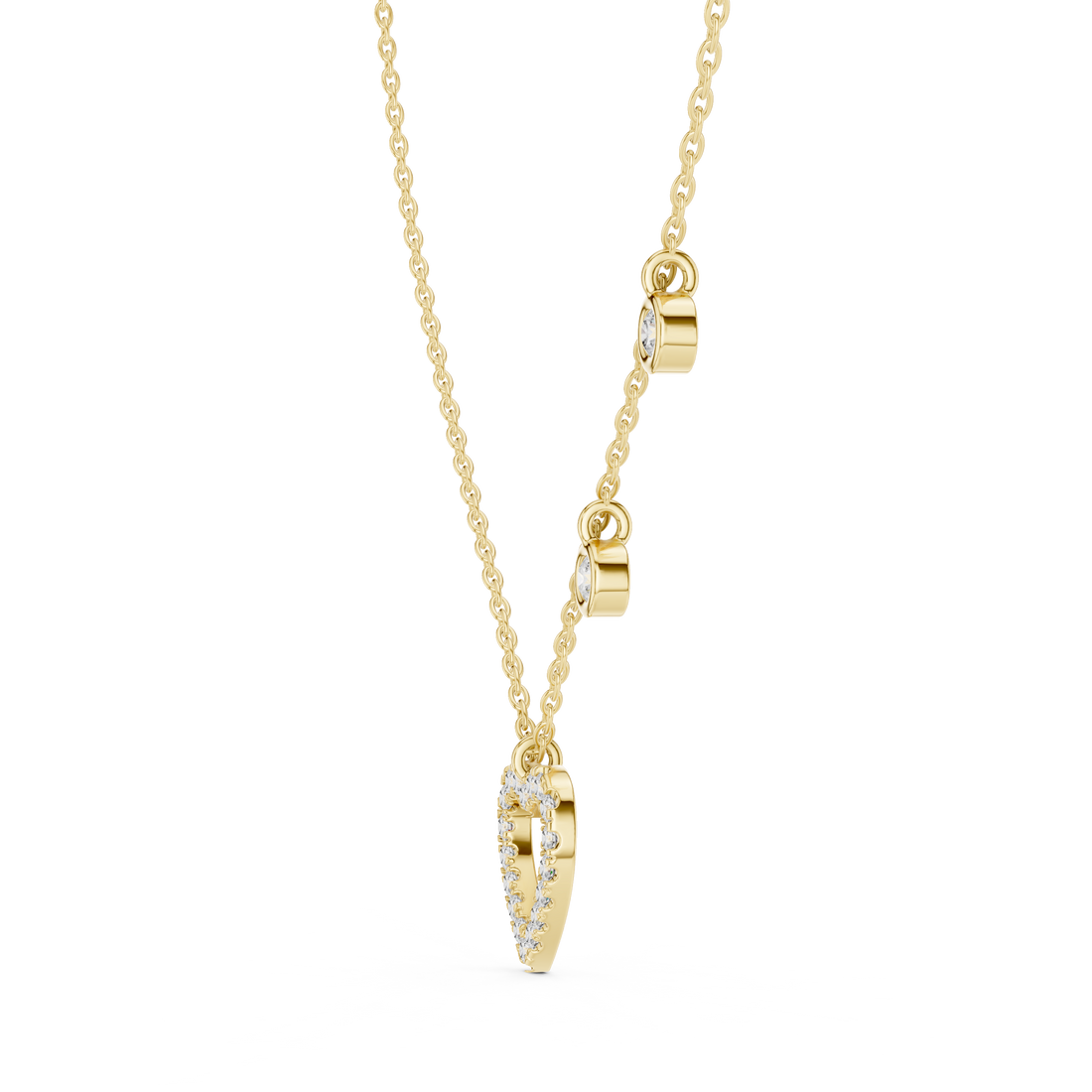 Diamond Heart Necklace